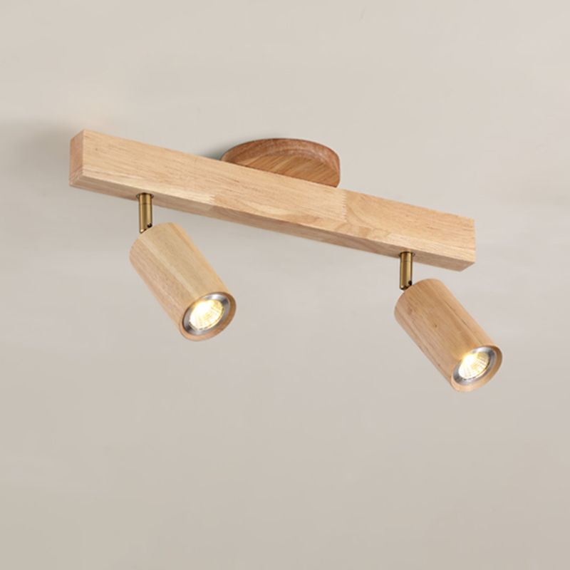 Solid Brass Ceiling Track Light Multi - Head Adjustable Ceiling Spotlight