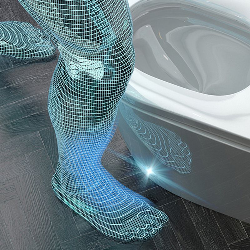 All In One Modern Toilet Floor Mounted Siphon Jet Urine Toilet