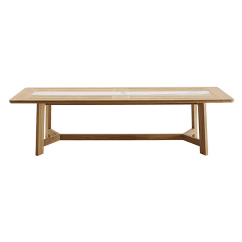 Boho Style 1/5 Pieces Dining Set Wood Dining Table Set for Outdoor