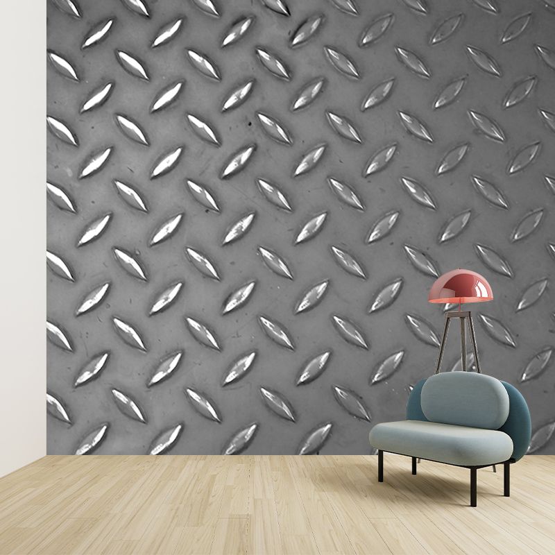 Mental Wall Mural Moisture Resistant Wall Covering for Living Room, Customised