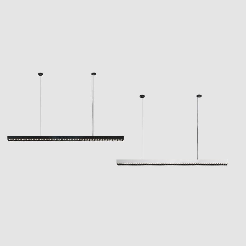 LED Island Leuchte moderne Rechteck -Hängelampe für Restaurants für Restaurants