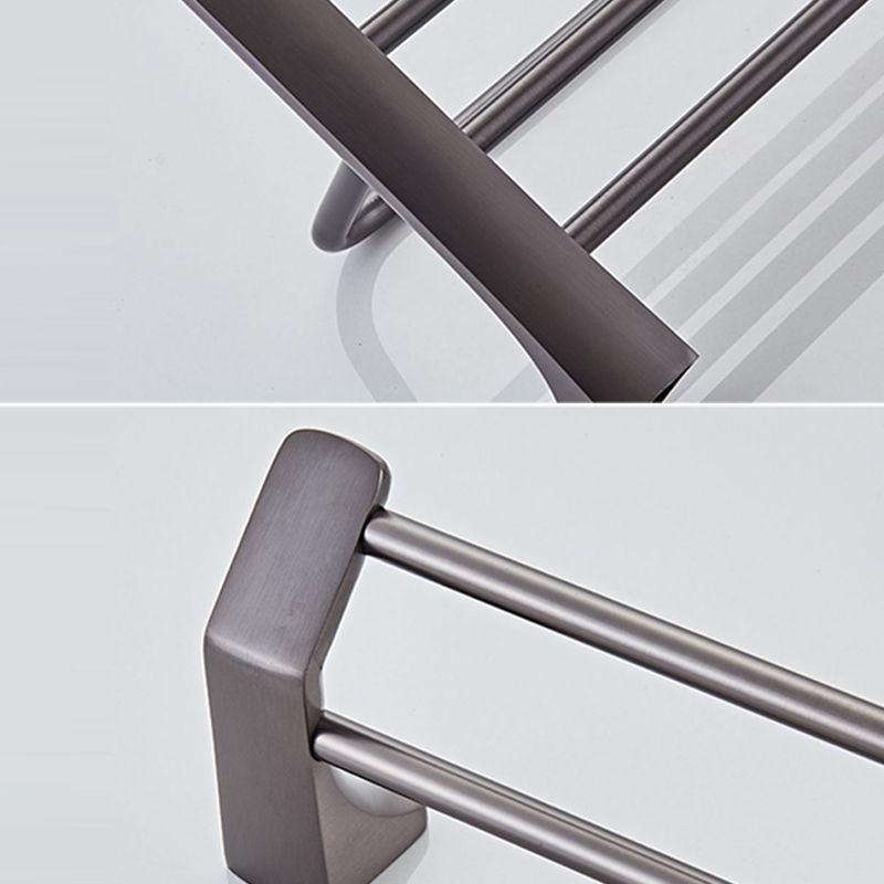 Gray Traditional Bathroom Hardware Set Stainless Steel Bathroom Accessory Kit