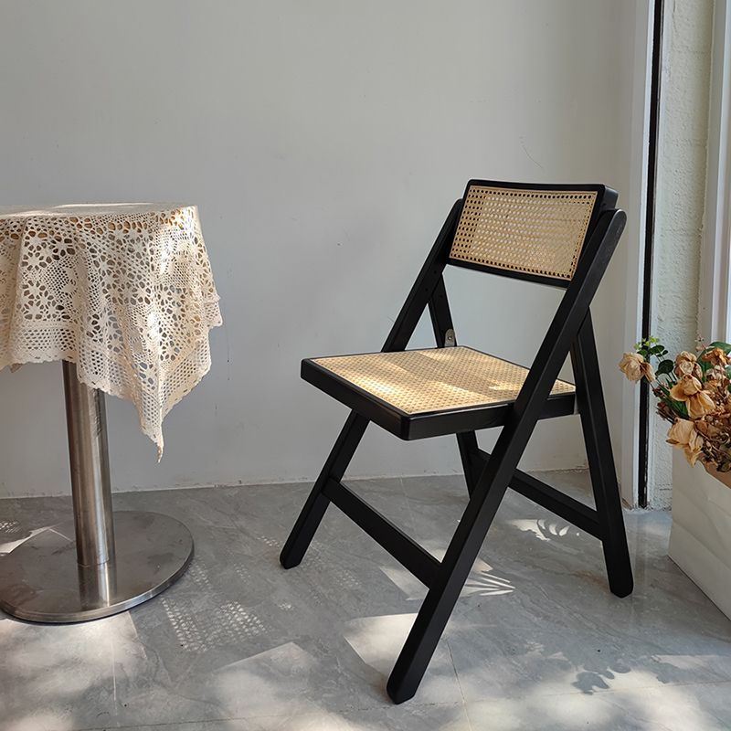 Chaise simple de salle à manger de dossier ouvert de chaise solide de hêtre de style contemporain