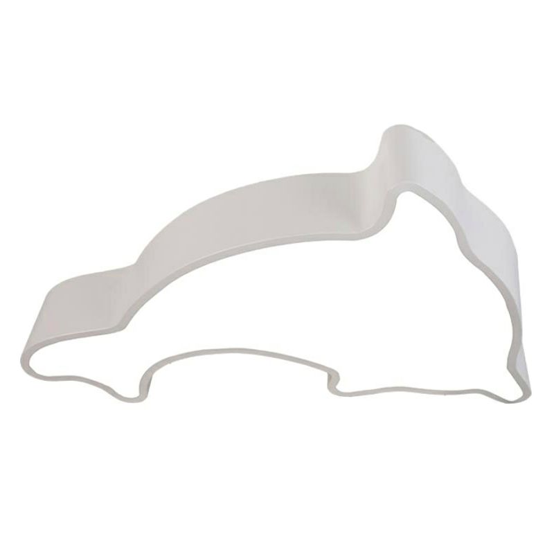 Plafonnier LED en forme de dauphin, luminaire minimaliste en acrylique, luminaire de plafond, idéal pour la maternelle