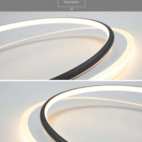 Ronde acryl plafondlamp Minimalisme LED-inbouwlamp voor slaapkamer