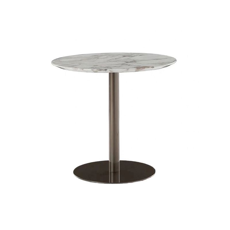 Modern Style 1/9 Pieces Metal Dining Set Stone Table Set for Outdoor