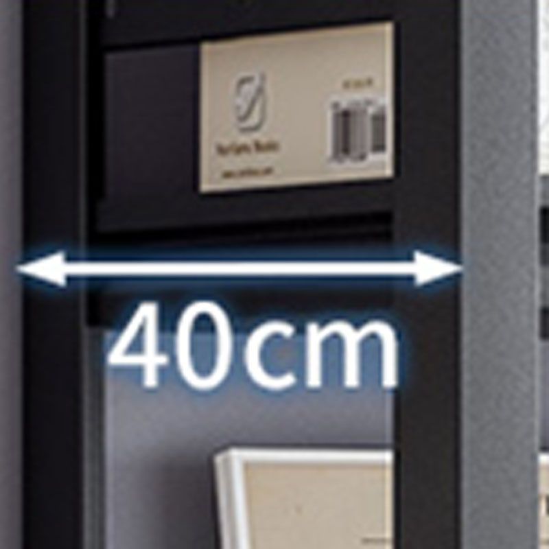 Etagere Shelf Bookcase Contemporary Steel Book Shelf for Study Room