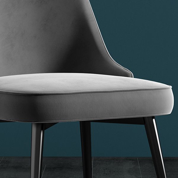 Contemporary Parsons Dining Chair Upholstered Side Chair for Dining Room