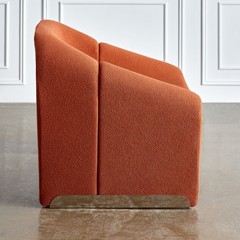 30.7"Wide Solid Color Armchair, Fixed Back Single Chair for Apartment