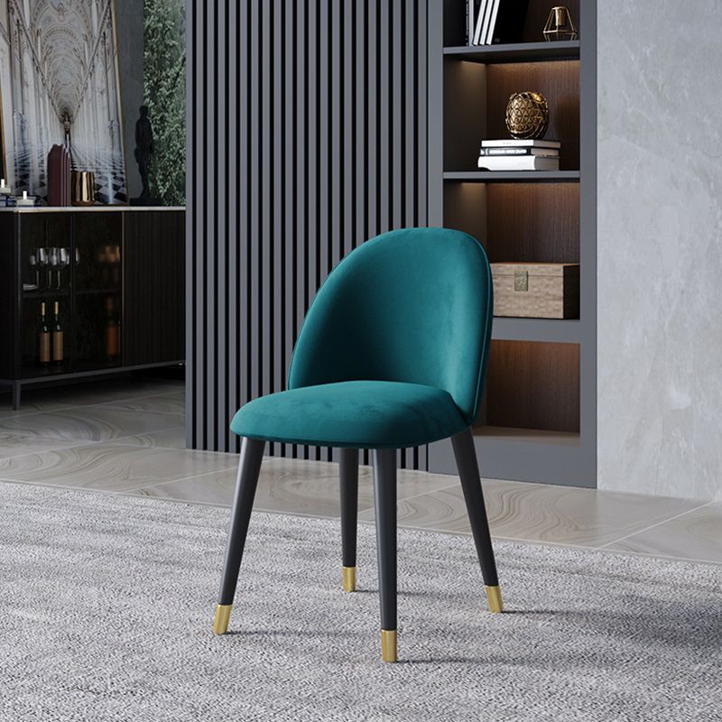 Glam Style 1/2/3/5/7 Pieces Dining Set White-gold Table Kitchen Set for Dining Room