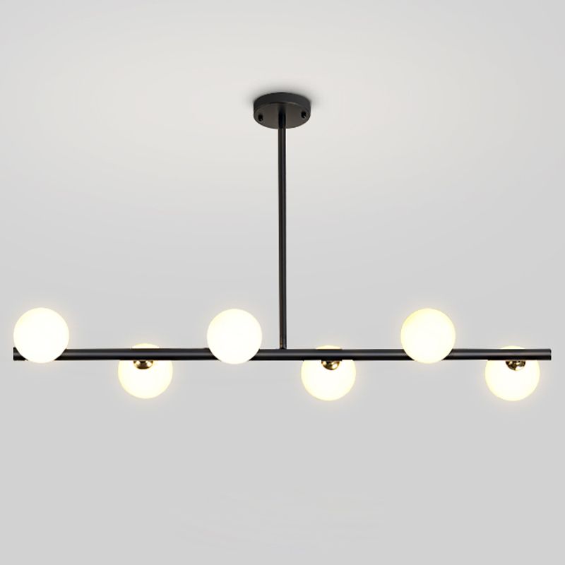 Brabino sferico sull'illuminazione dell'isola Contemporary Style Aione a sospensione