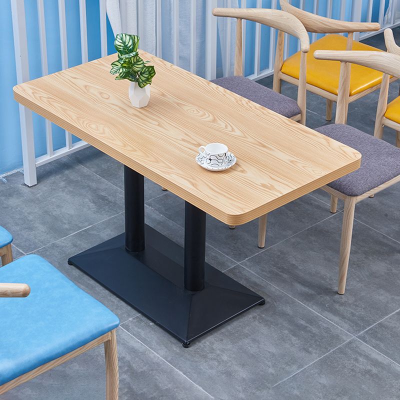 29.53" Tall Contemporary Style Coffee Cocktail Table Metal Pedestal Coffee Table