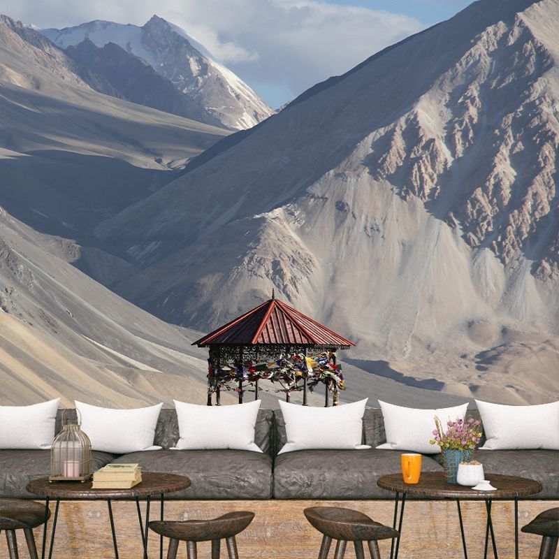 Modern Mural Landscapes Photography Stain Resistant Mountain Environmental Mural