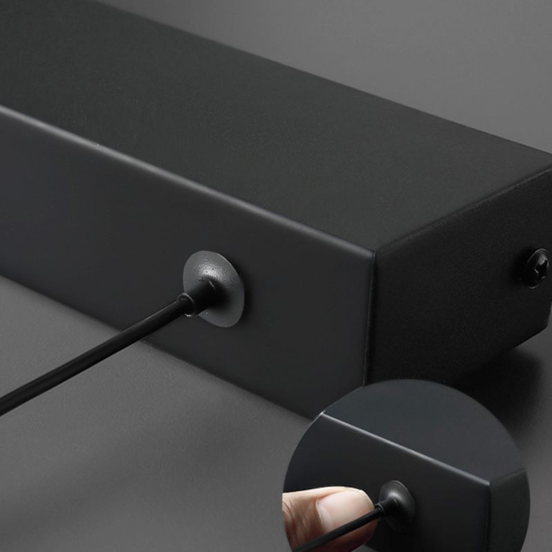 Lineare Form Island Lichter zeitgenössischer Stil Metal 2 Light Island Lighting