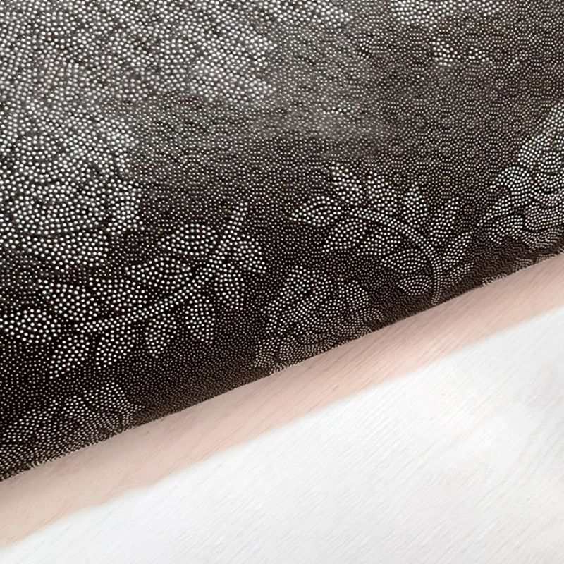 Light Pink Modern Rug Polyester Color Piece Rug Stain Resistant Rug for Drawing Room