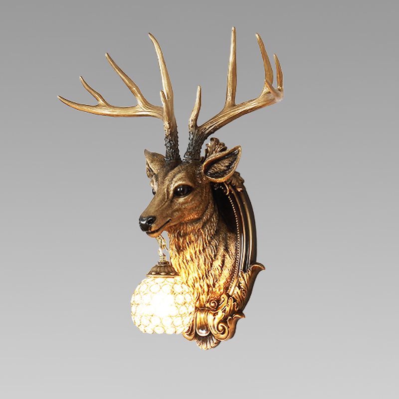 Simplicity Wall Wall Monted Orghiture Montate Accoglienza da parete Deer Apparecchiatura con tonalità di cristallo