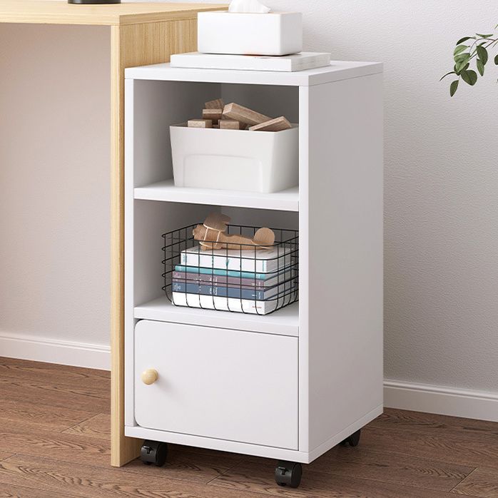 Scandinavian Wood Bookshelf 11.8" Wide Standard Shelf Bookcase