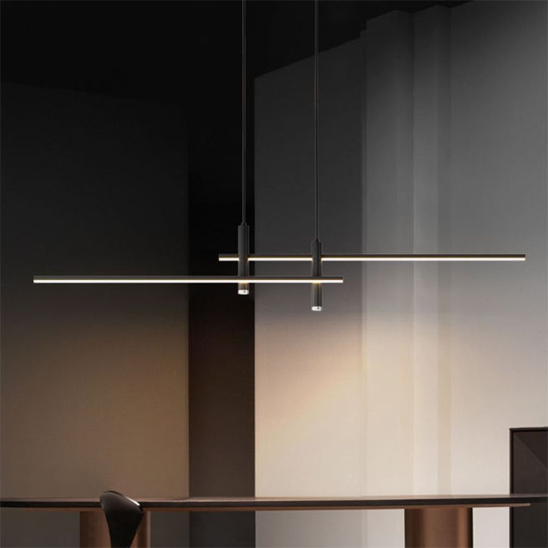 47.5/35.5 Long Hanging Pendant Lights Simplicity Island Lamps for Living Room Dinning Room