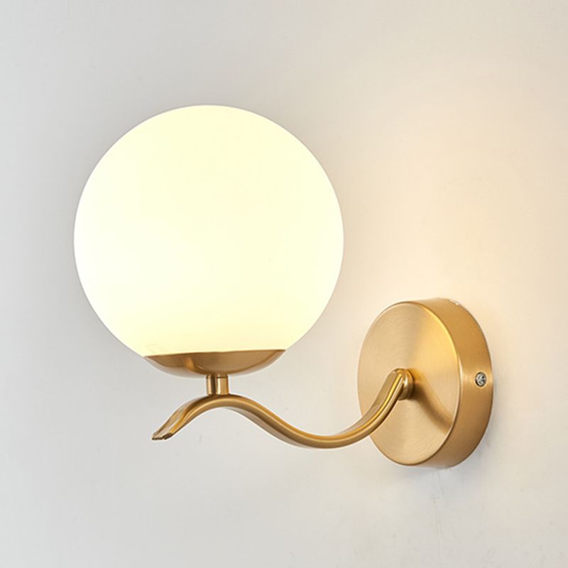 Wall Mounted Lighting Minimalist Global Glass Wall Sconce Lighting