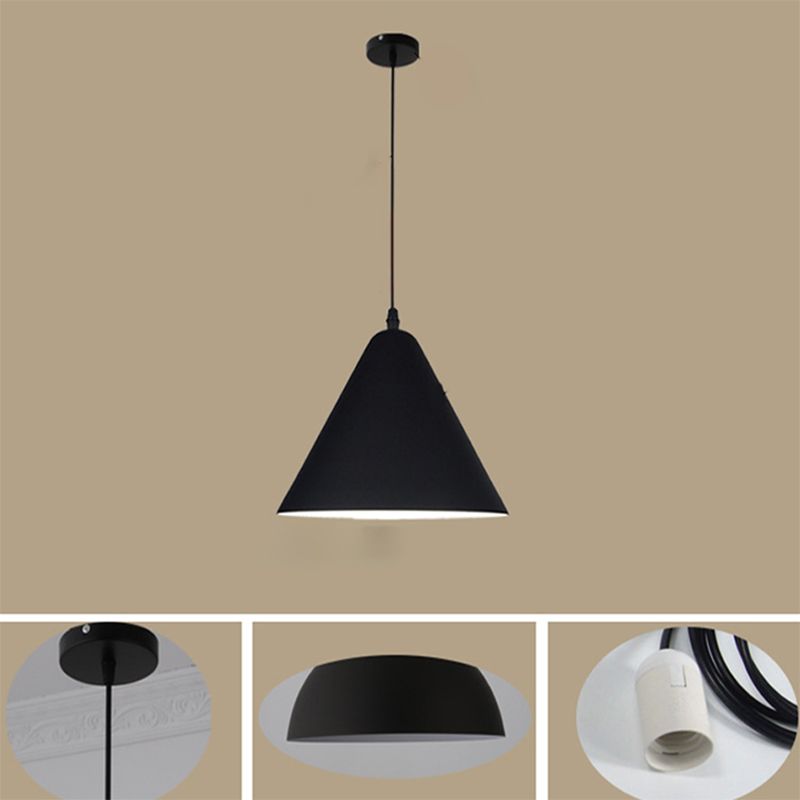 1 ciondolo a soffitto leggero Creative Industrial Style in alluminio Ciondolo per il ristorante