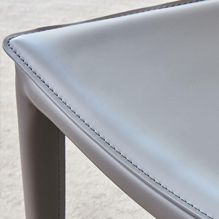 Modern Style Side Chair Faux Leather Dining Chair for Dining Room