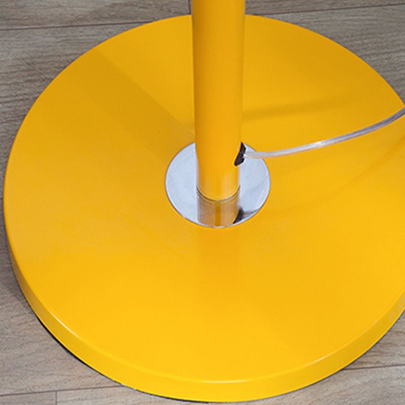 Geometric Shape Metal Floor Light Modern Style Single Light Floor Light Fixtures