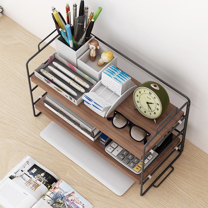 Contemporary Style Bookshelf Engineer Wood Bookcase for Office