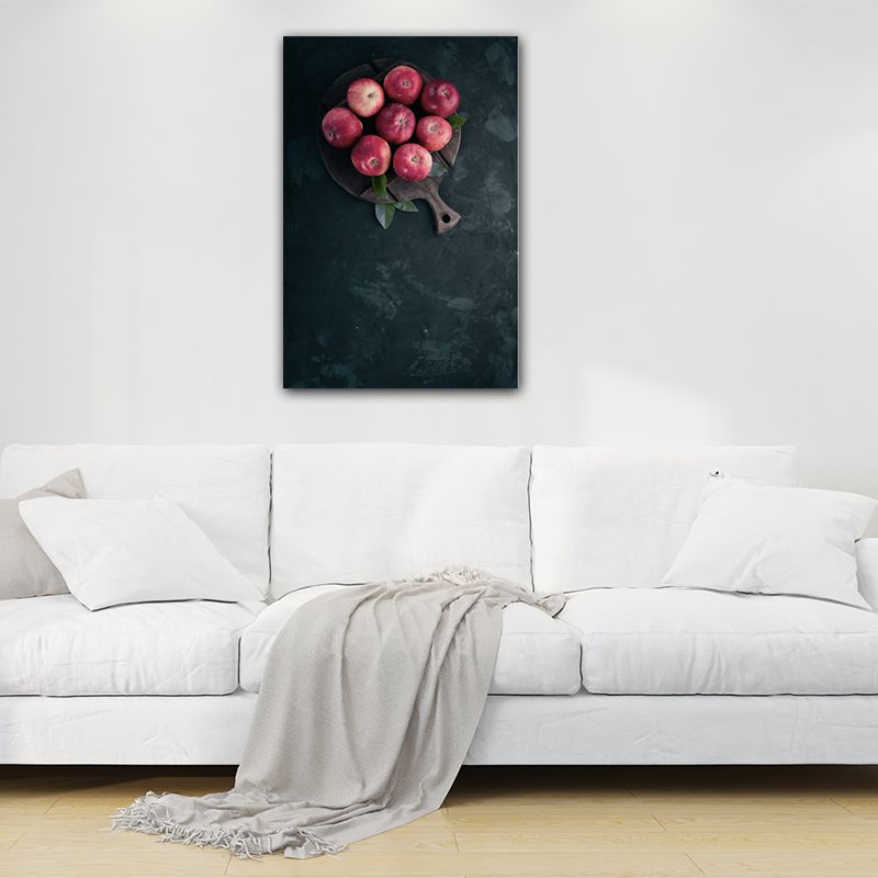 Foto gedrukt dieet canvas kunst donkere kleur moderne stijl wanddecoratie voor eetkamer