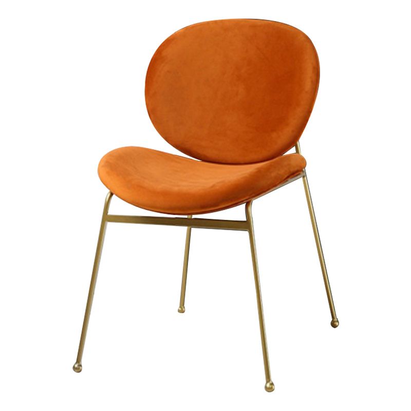 Upholstered Dining Chair Glam Style Side Chair for Dining Room