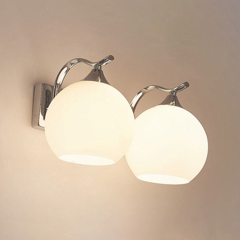 Pronto murale di stile Nordic Stile a forma di Globe Metal con vetro per soggiorno