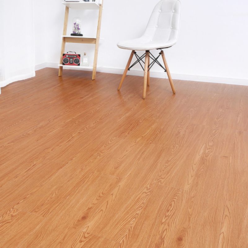 PVC Flooring Peel and Stick Smooth Wood Look Rectangle Vinyl Flooring