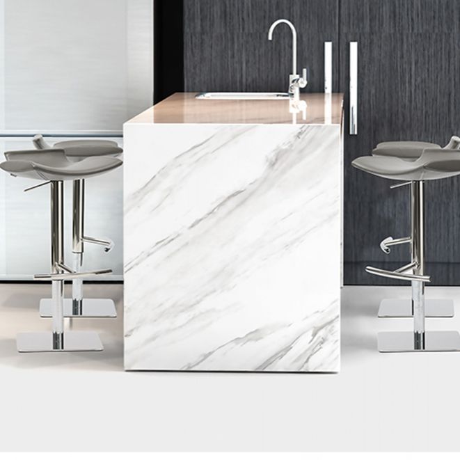 Adjustable Bar Stool Industrial Backrest Counter Stool for Bristol