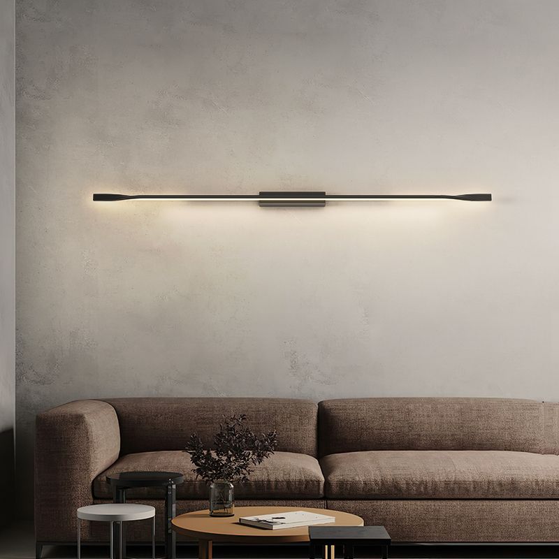 Bar geformte Flurwand Wandleuchte Acryl -Einfachheit LED -Wandbeleuchtung