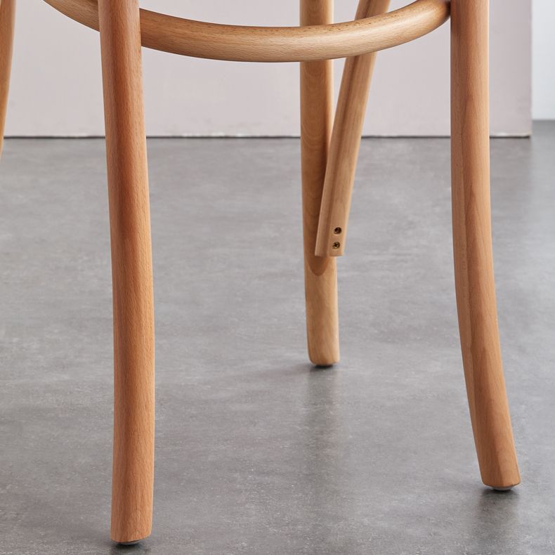 Juego de sillas de madera de haya contemporánea, cocina, comedor, sillas traseras Windsor