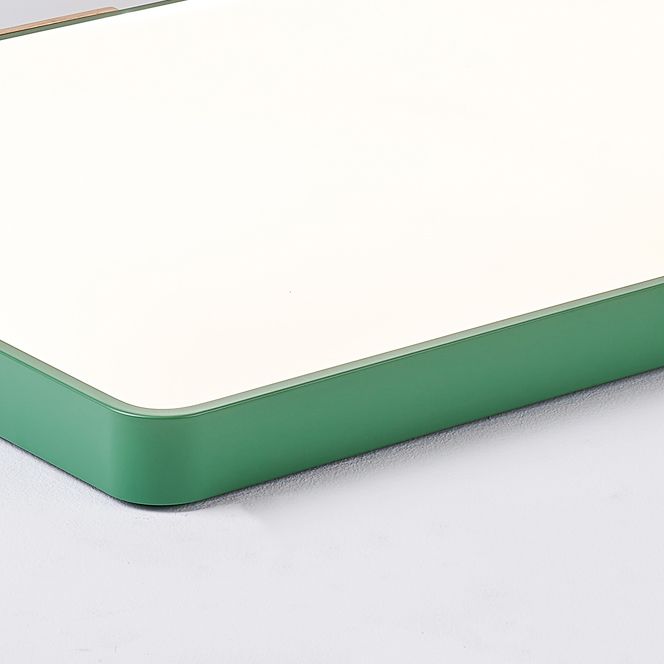 Luminaire encastré LED carré luminaire de plafond en métal de Style nordique