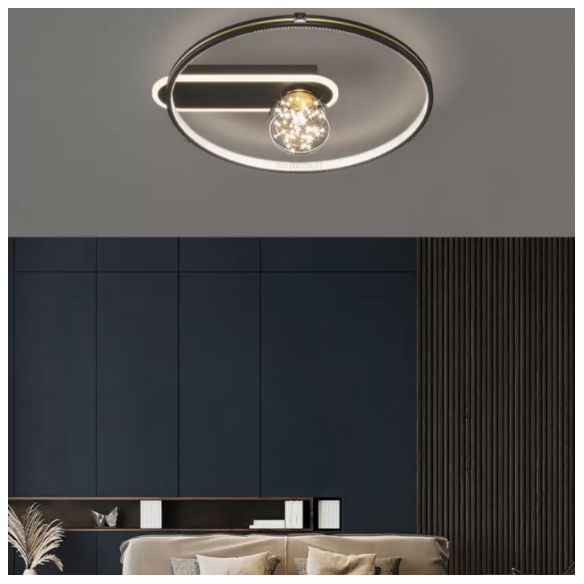 Modern Style Ceiling LED Light Fixture Warm Room Light Creative Shop Light Bedroom Light