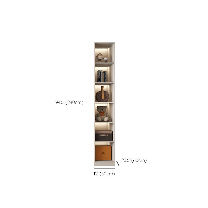 Modern Hinged Wardrobe Closet White Engineered Wood Wardrobe Armoire
