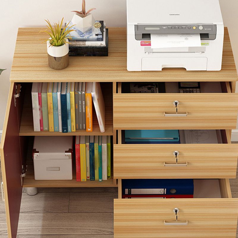 15.74" Wide Accent Chest Wood Contemporary Chest with Drawers