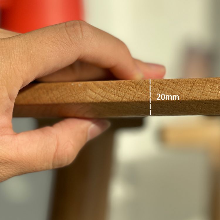 Indoor Modern Bar Dining Table Round Shape Solid Wood Bar Table