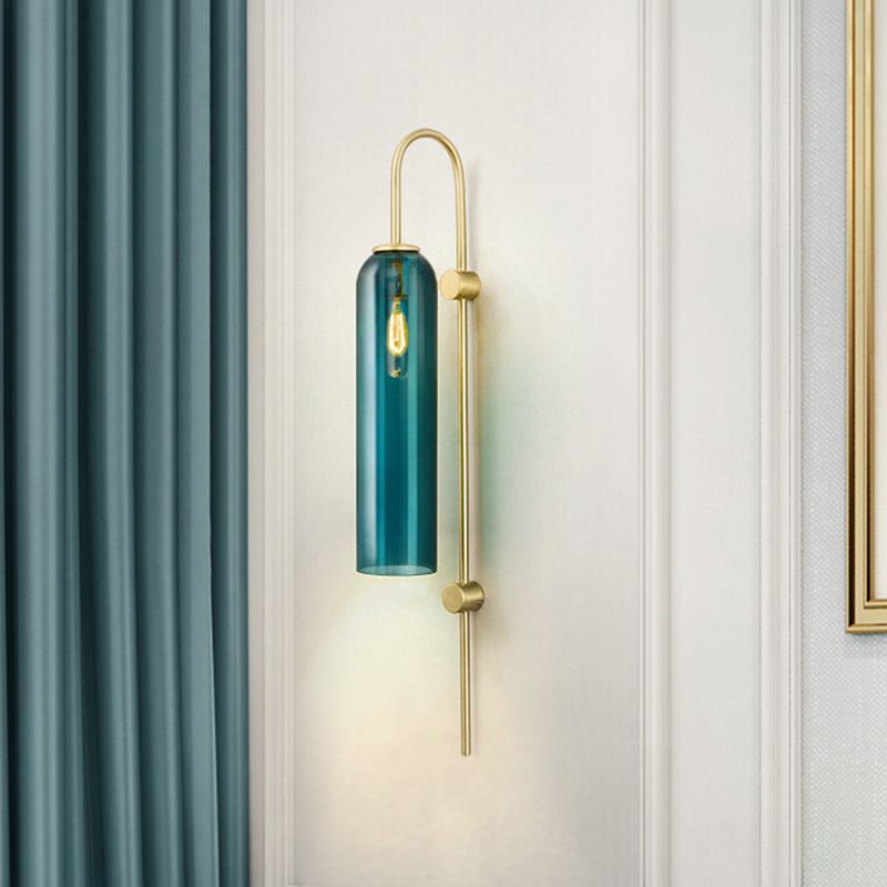 1 luminaire mural en verre clair