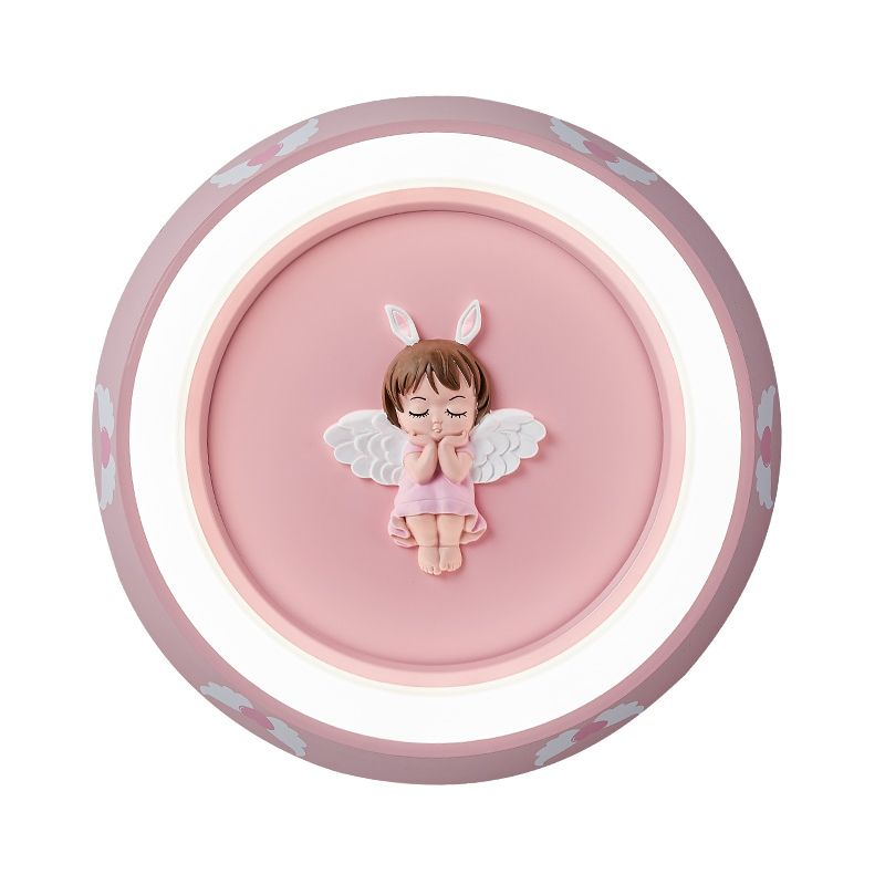Angel Modern Minimalisme Plafondlamp Roze Slaapkamer Inbouwlamp