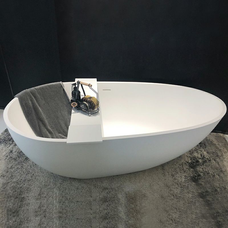 Stone Soaking Roll Top Bathtub Antique Finish Freestanding Bath Tub