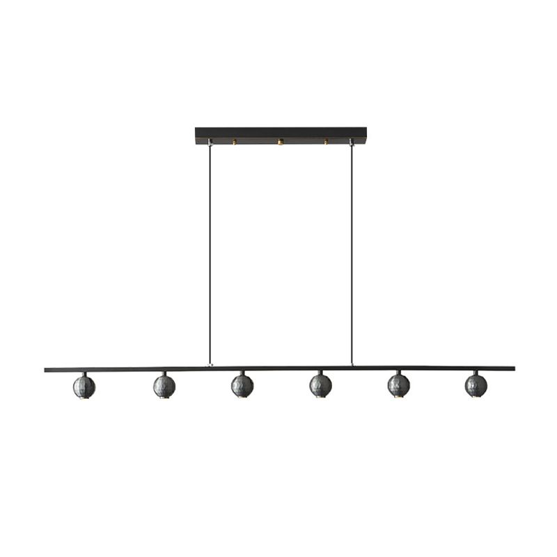 Minimalism Island Light Fixture Peas Hanging Lamp with Metal for Dining Room