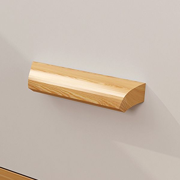 Contemporary Hanging Clothes Rack Solid + Manufactured Wood Kid's Wardrobe