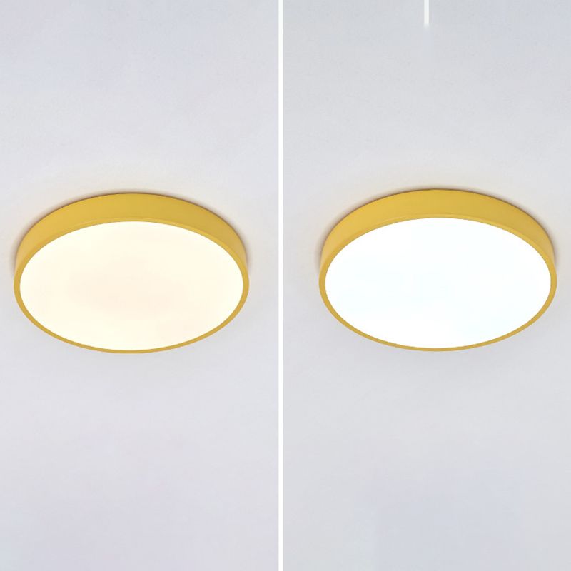 Acrylic Circular Flush Mount Ceiling Lights Modern Flush Mount Lamp