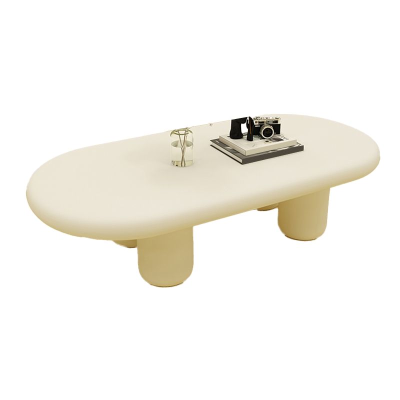 Contemporary Coffee Table 4 Legs Single Coffee Cocktail Table