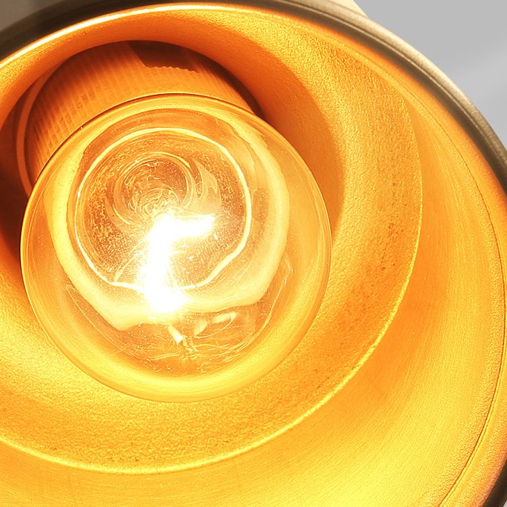 1-Light Simplicity Brass Wall Sconce Angle Adjustable Design Postmodern Style Wall Mount Light for Bedroom