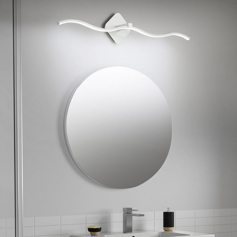 Luce illuminazione con applique a parete Luce montata a parete in metallo LED per bagno