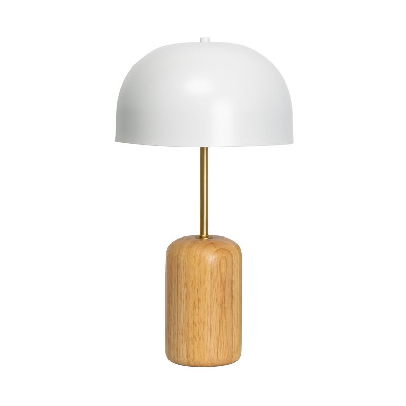 1 Lampe de tâche d'étude de tête Light White Reading Light avec une teinte métallique en forme