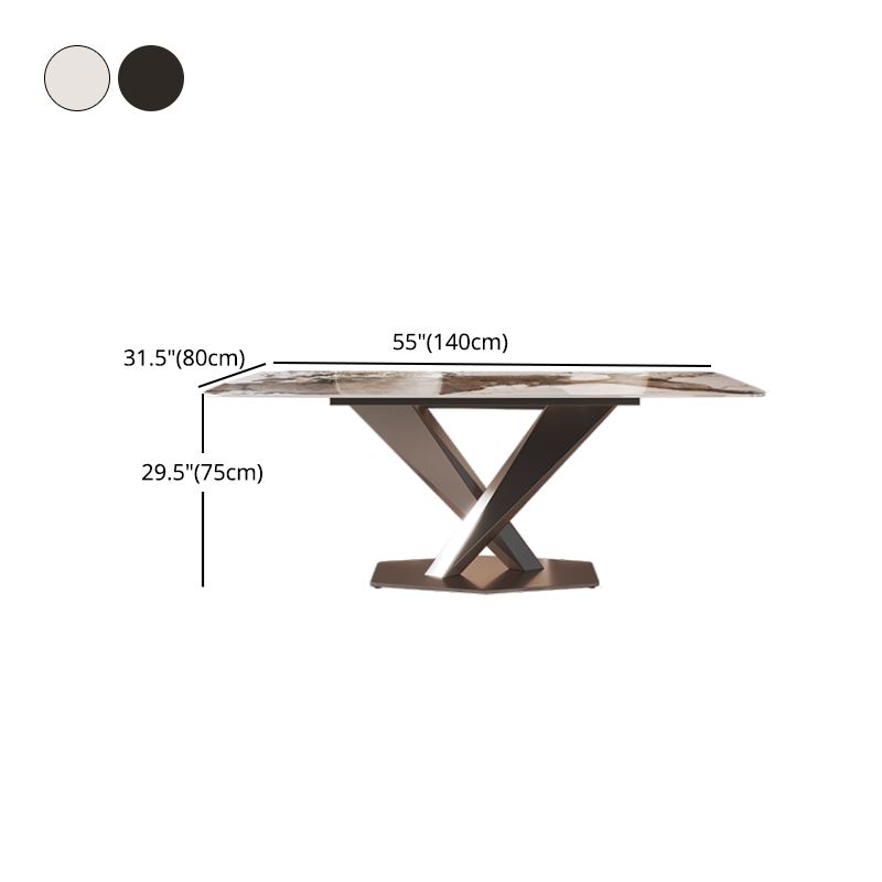 Sintered Stone 1/2/5/7 Pieces Dining Set Luxury Dining Furniture Set /Separate Items